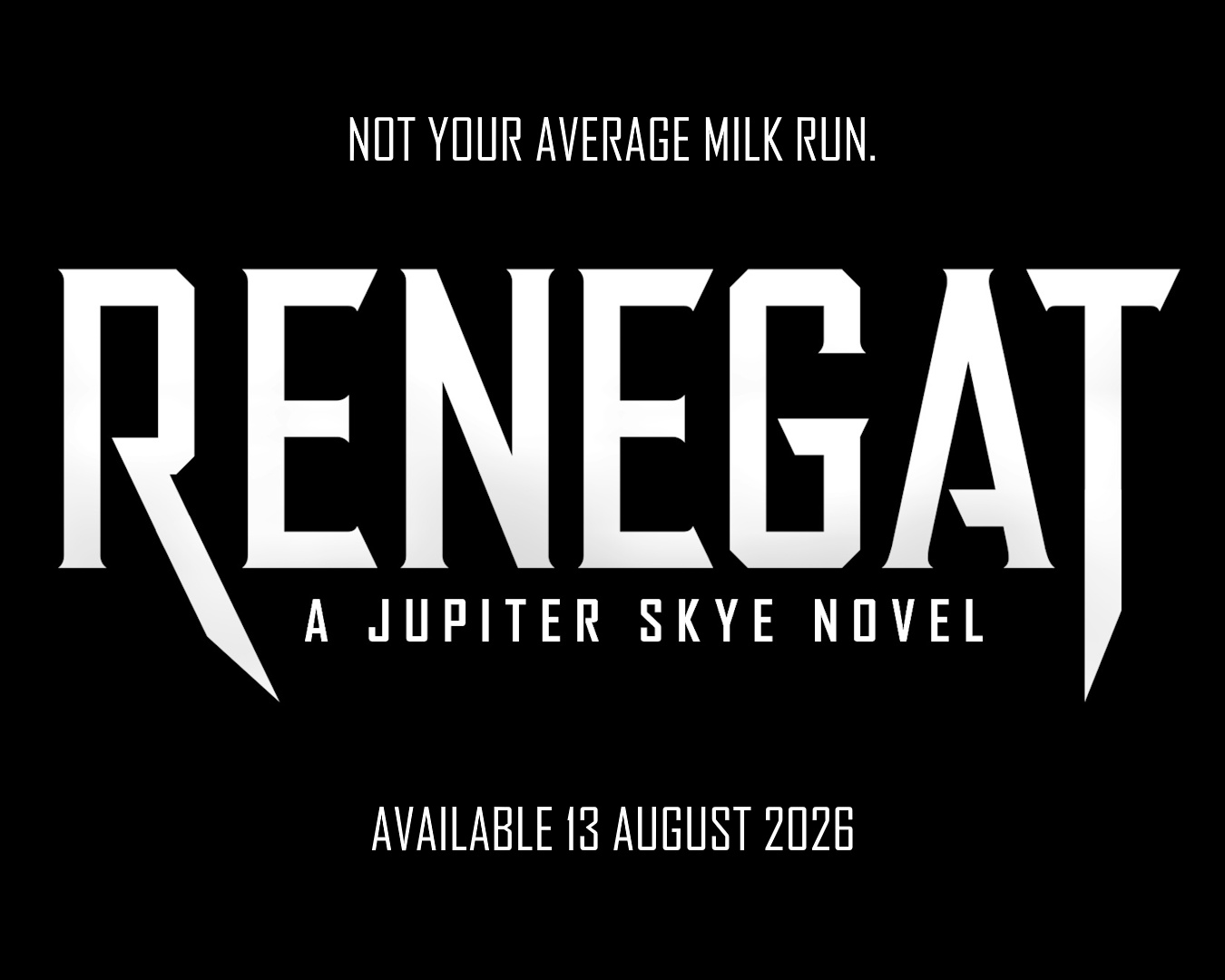 Renegat (Jupiter Skye, Book 1) by Martina Anders